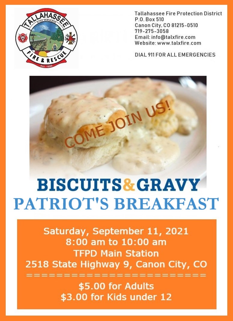 Patriot's Breakfast Flyer