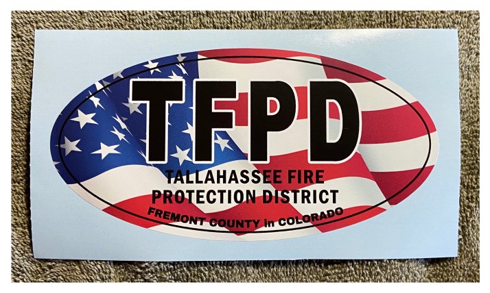 TFPD CarWindow Decal