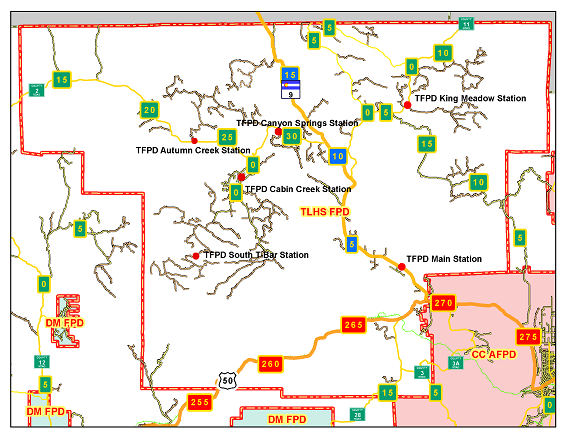 Tallahassee Fire District Map