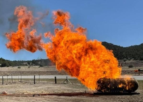 Propane Fire