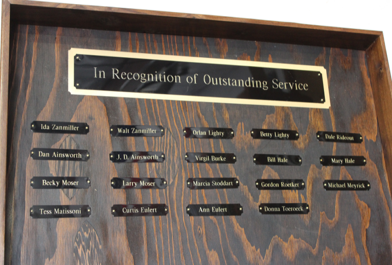 Recognition Plaque